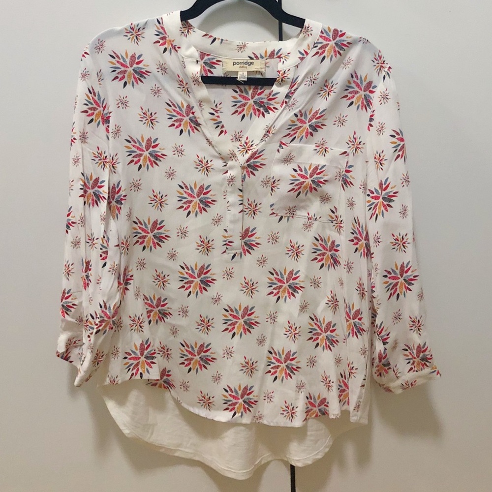 Anthropologie | Porridge Clothing Floral Tunic